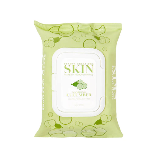 BEAUTY CREATIONS - SKIN - CUCUMBER SOOTHING MAKEUP REMOVER WIPES