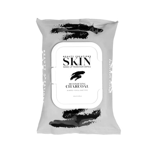 BEAUTY CREATIONS - SKIN - CHARCOAL DETOXIFYING MAKEUP REMOVER WIPES