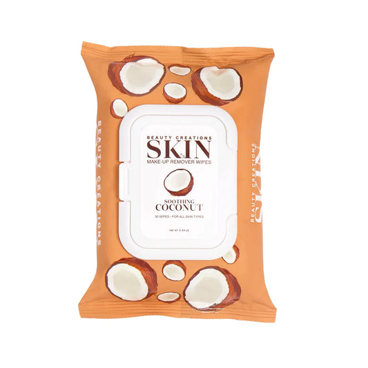 BEAUTY CREATIONS - SKIN - COCONUT SOOTHING MAKEUP REMOVER WIPES