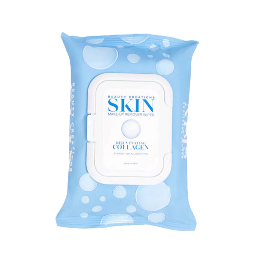 BEAUTY CREATIONS - SKIN - COLLAGEN REJUVENATING MAKEUP REMOVER WIPES