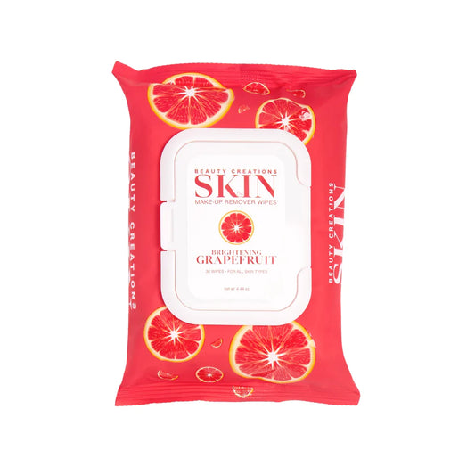 BEAUTY CREATIONS - SKIN - GRAPEFRUIT BRIGHTENING MAKEUP REMOVER WIPES