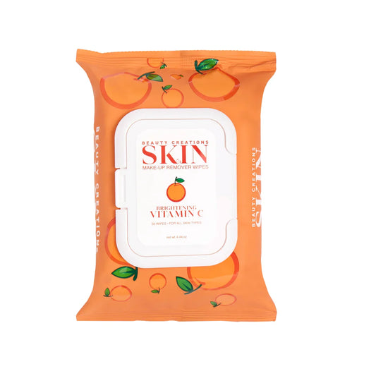BEAUTY CREATIONS - SKIN - VITAMIN C BRIGHTENING MAKEUP REMOVER WIPES