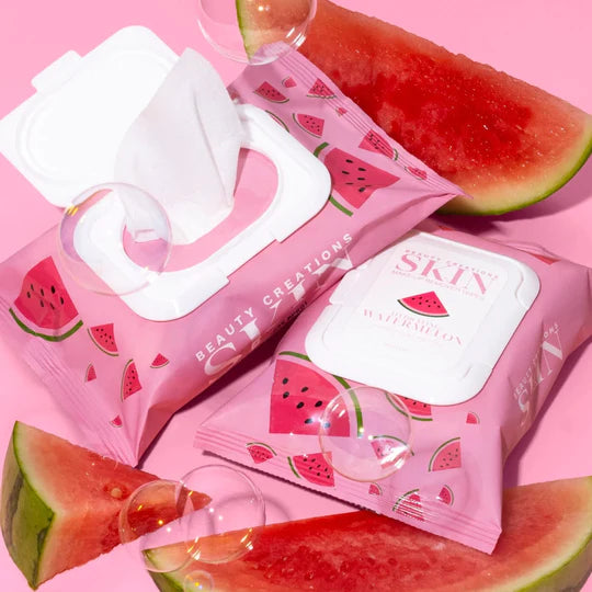BEAUTY CREATIONS - SKIN - WATERMELON HYDRATING MAKEUP REMOVER WIPES