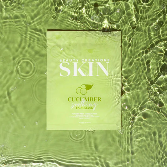 BEAUTY CREATIONS - SKIN - CUCUMBER SOOTHING FACE MASK